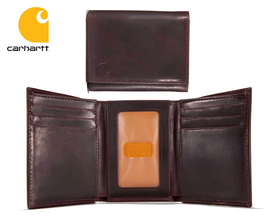Peňaženka Carhartt Oil Tan Leather Trifold