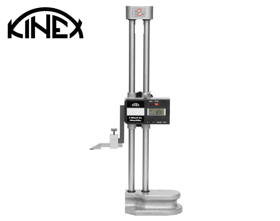 Digitálny výškomer s dvojitým ramenom Kinex 300 mm / 0.01 mm