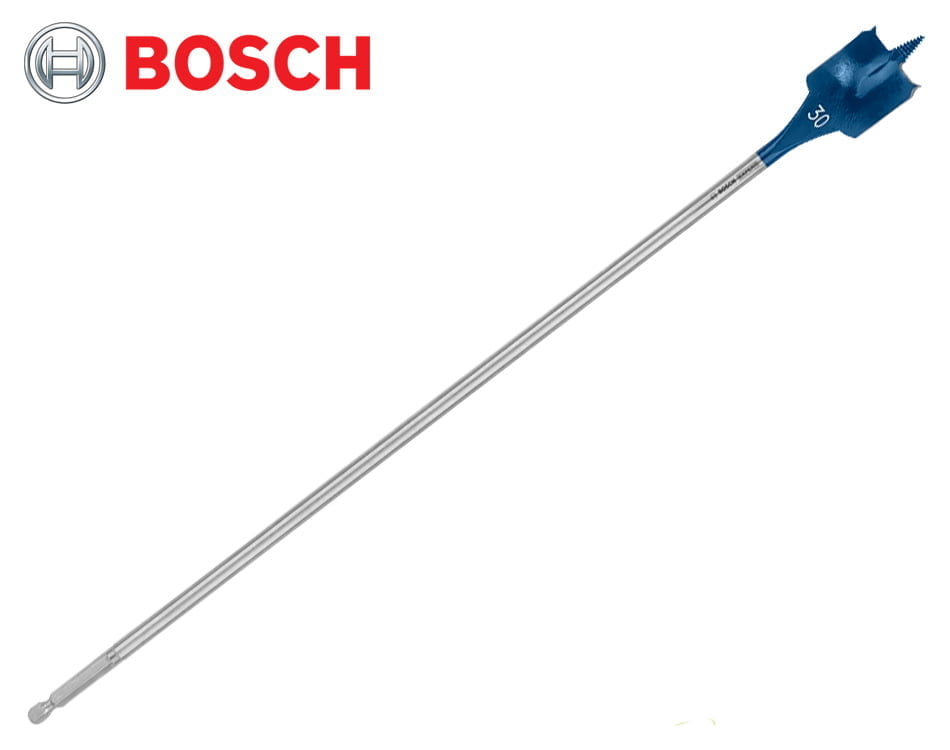Plochý frézovací vrták do dreva Bosch Expert SelfCut Speed / Ø 30 x 400 mm