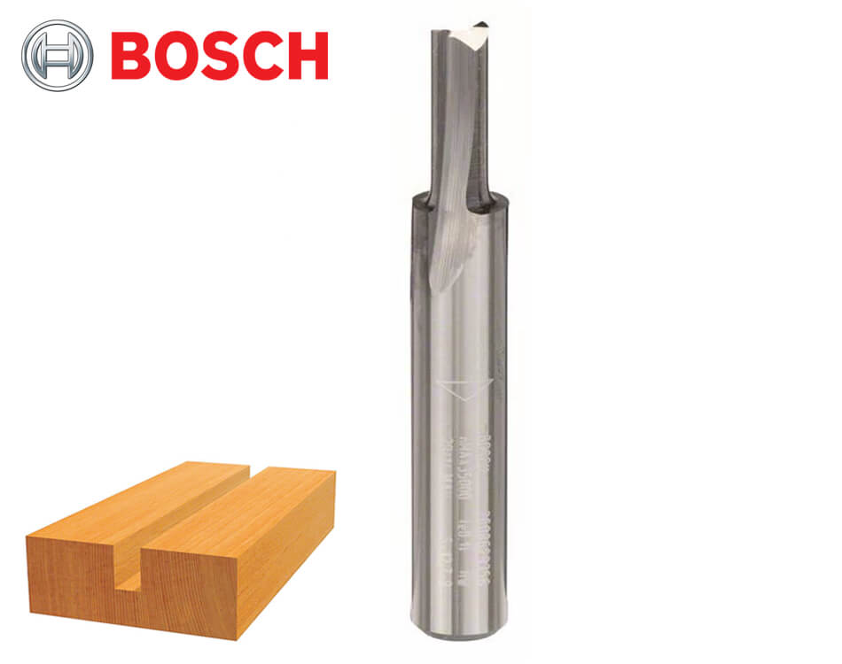 Tvrdokovová drážkovacia stopková fréza na drevo Bosch Expert for Wood / Ø 5 x 12,7 mm / 8 mm