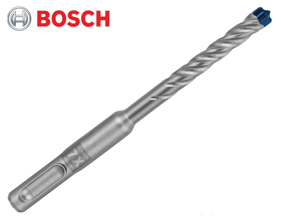 4-britý vrták do betónu Bosch Expert SDS-Plus 7X / Ø 7 x 115 mm