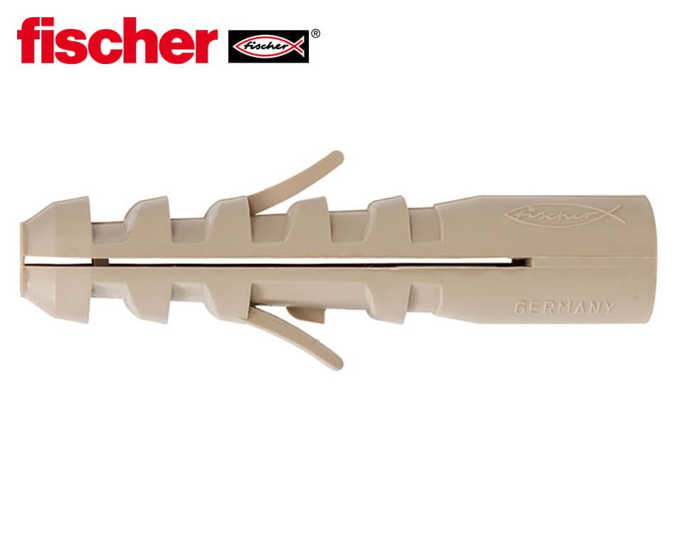 Nylónová rozperná hmoždinka pre skrutky s metrickým závitom Fischer M S 8 x 50 mm