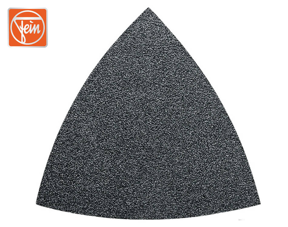 Trojuholníkový brúsny papier na suchý zips Fein P150 / 50 ks