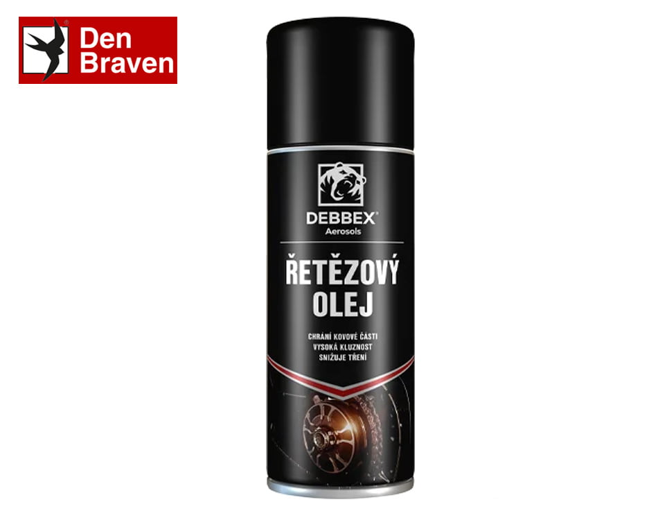 Reťazový olej v spreji Den Braven Debbex / 400 ml