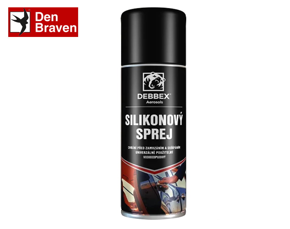 Silikónový sprej Den Braven Debbex / 400 ml