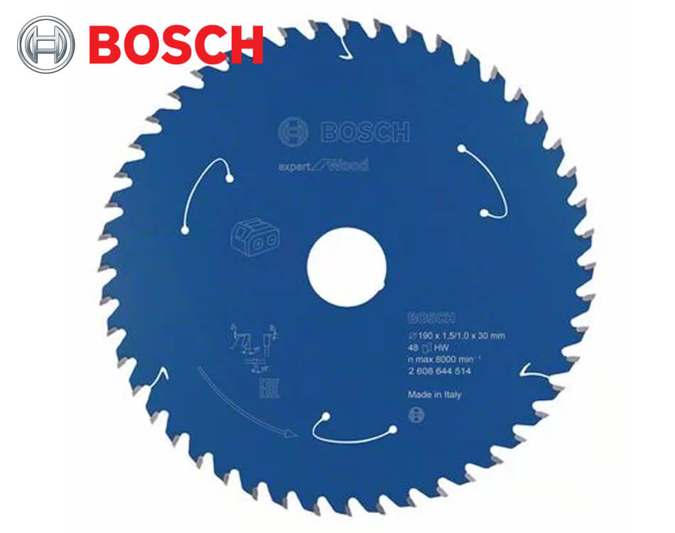 Pílový kotúč na drevo Bosch Expert for Wood / Ø 190 x 1,5 x 30 mm / 48z