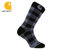 damske ponozky carhartt thermal plaid crew sock