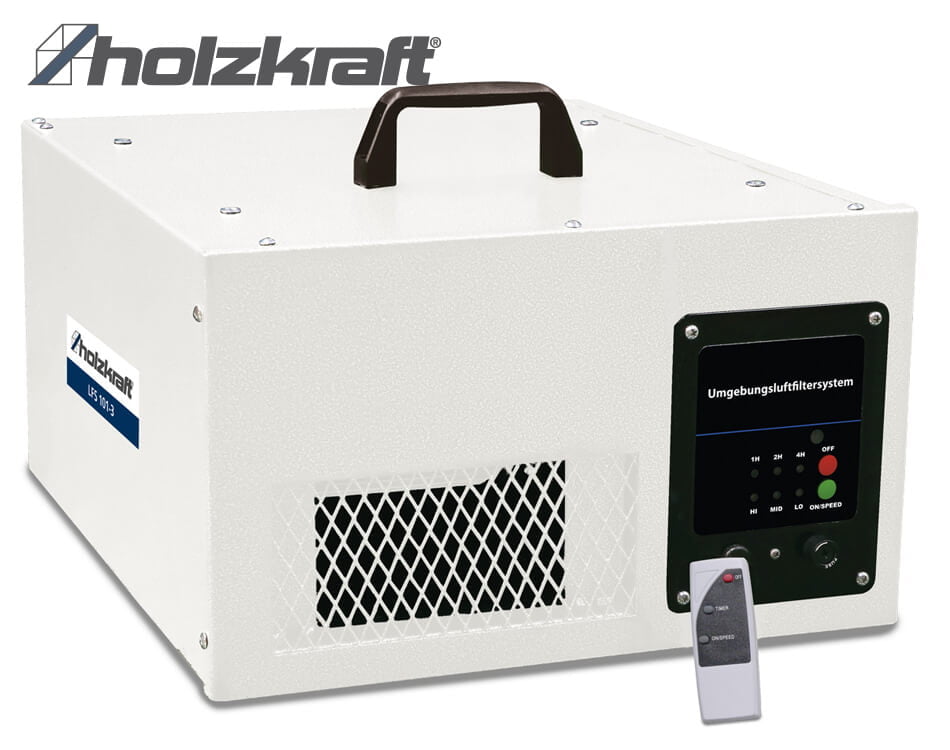 Dielenský filtračný systém okolitého vzduchu Holzkraft LFS 101-3