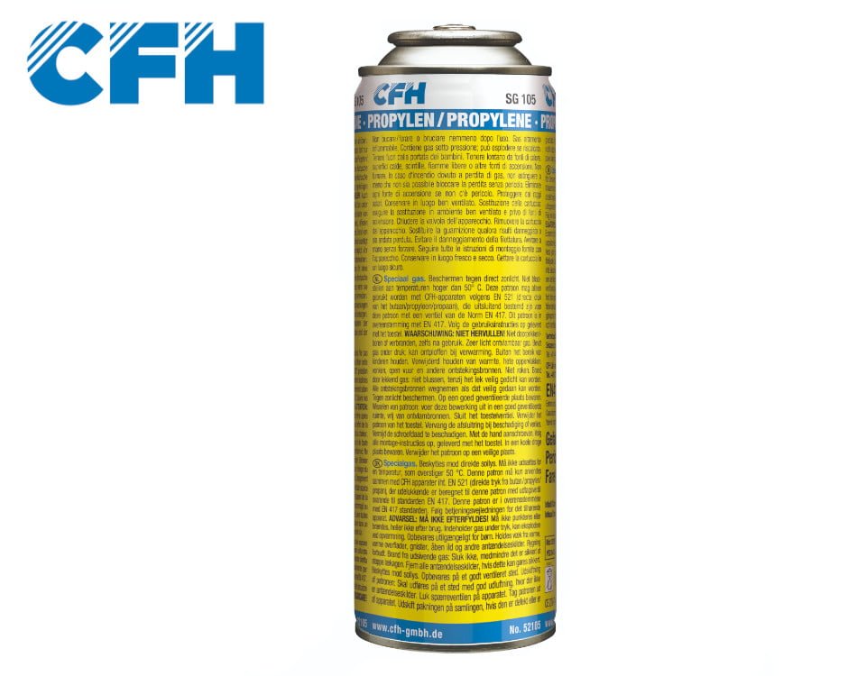 Kartuša so stlačeným propán-polypropylén-butánom CFH SG 105 / 110 ml