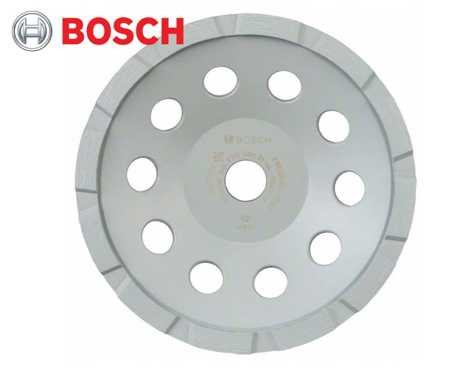 Diamantový miskovitý brúsny kotúč na betón Bosch Standard for Concrete / Ø 180 mm