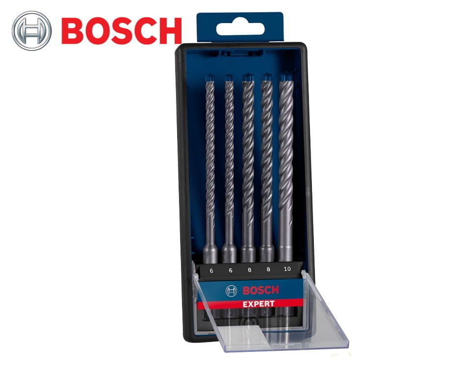 Sada 4-britých vrtákov do betónu Bosch Expert SDS-Plus 7X / 5 dielna