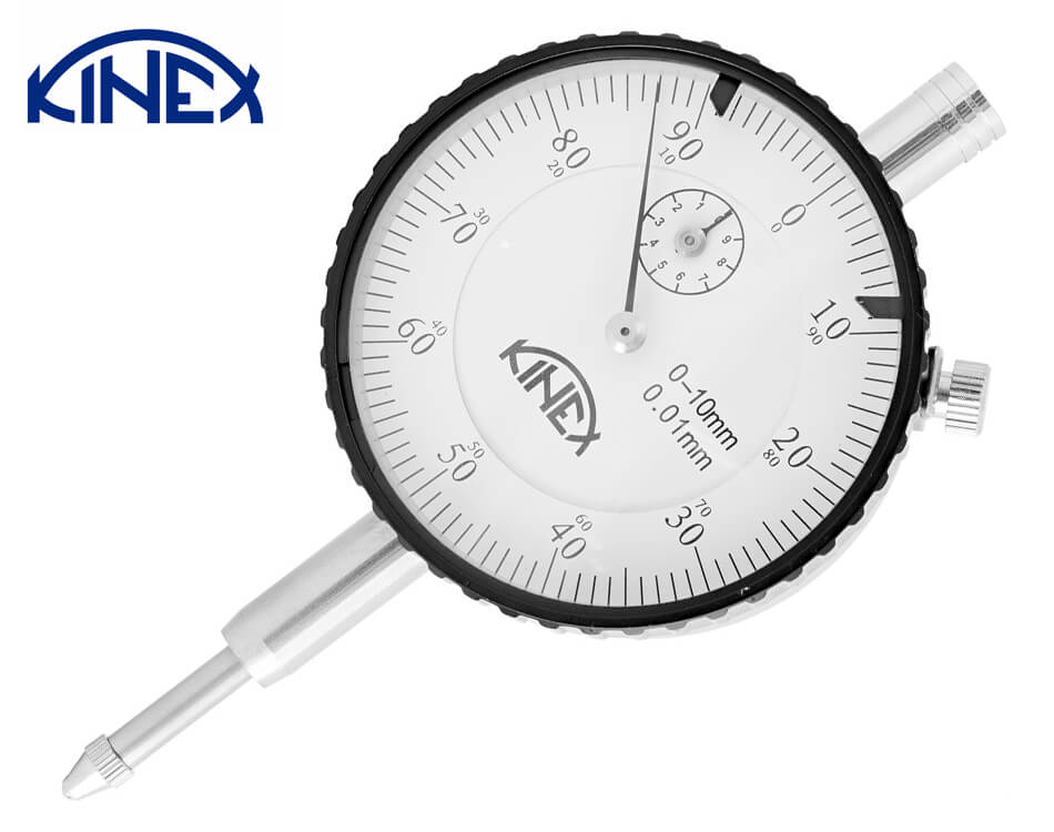 Číselníkový úchylkomer Kinex / 0 – 10 mm / 0,01 mm