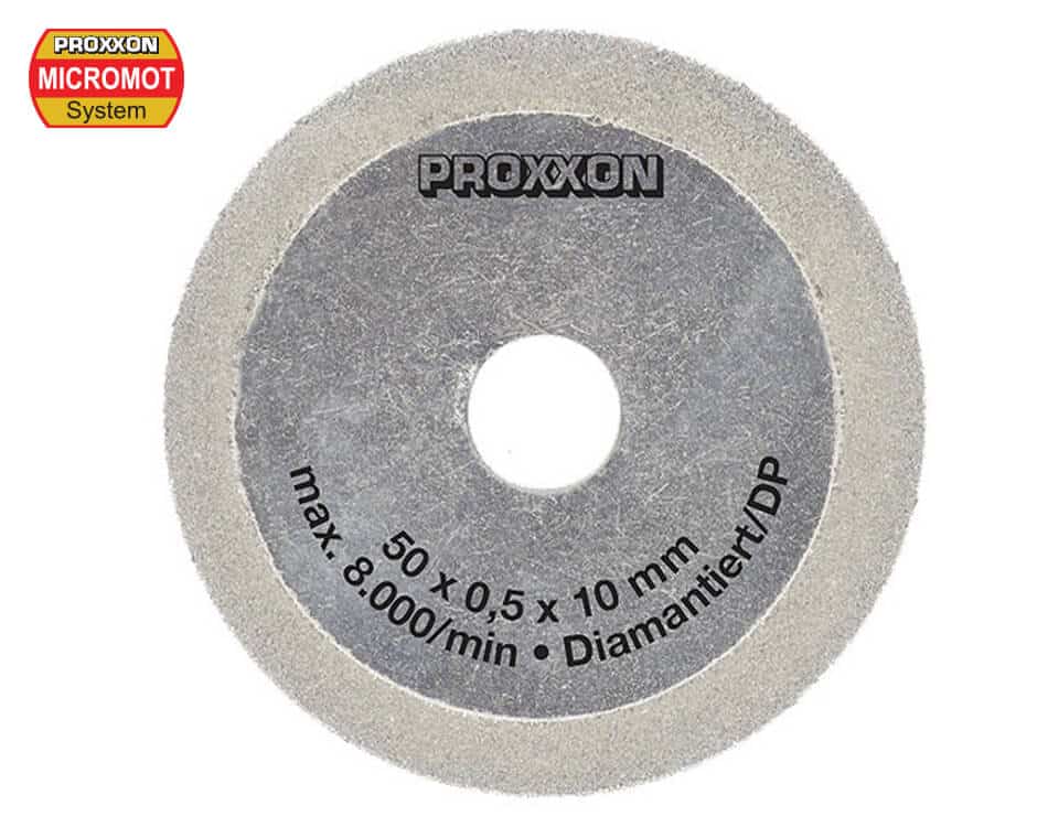 Diamantový kotúč pre stolnú pílu Proxxon KS 230 – 50 x  0,5 x 10 mm