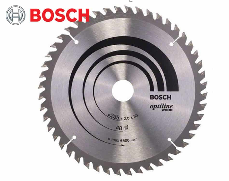 Pílový kotúč na drevo Bosch Optiline Wood / Ø 235 x 2,8 x 30 mm / 48z