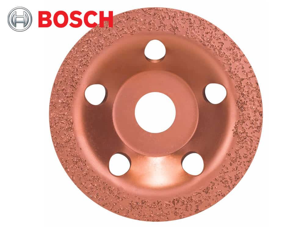 Rašpľový brúsny kotúč do uhlovej brúsky Bosch / Ø 115 mm / jemný