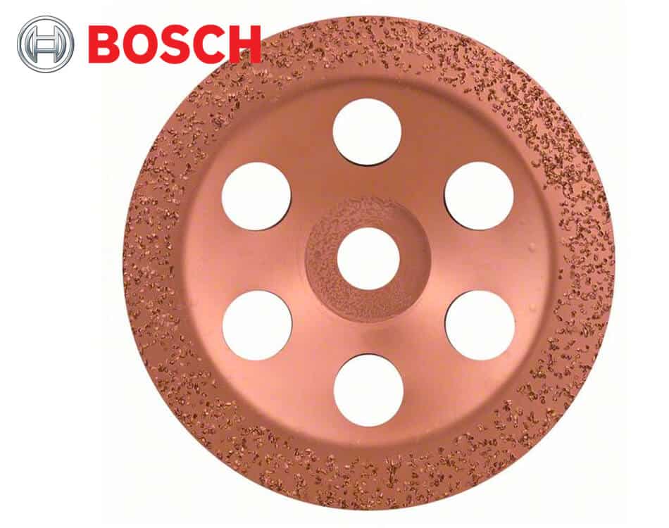 Rašpľový brúsny kotúč do uhlovej brúsky Bosch / Ø 180 mm / jemný